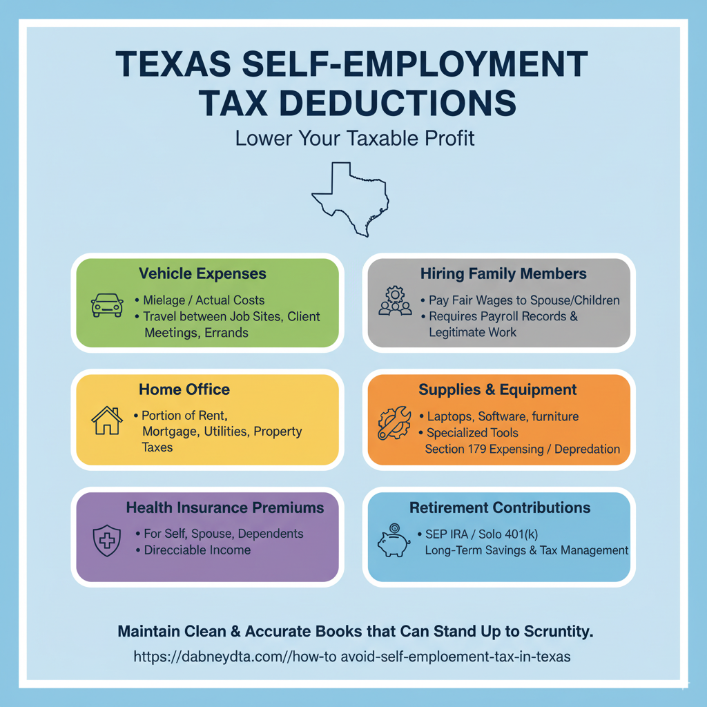 how to avoid self-employment tax