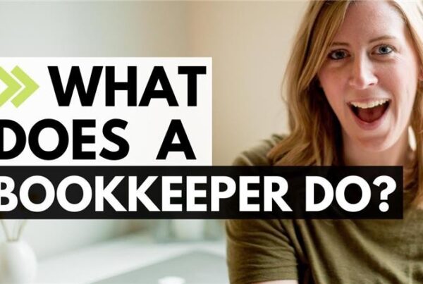 What Does a Bookkeeper Do